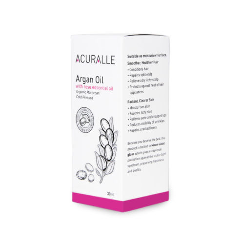 Acuralle Argan Oil with Rose Essential Oil