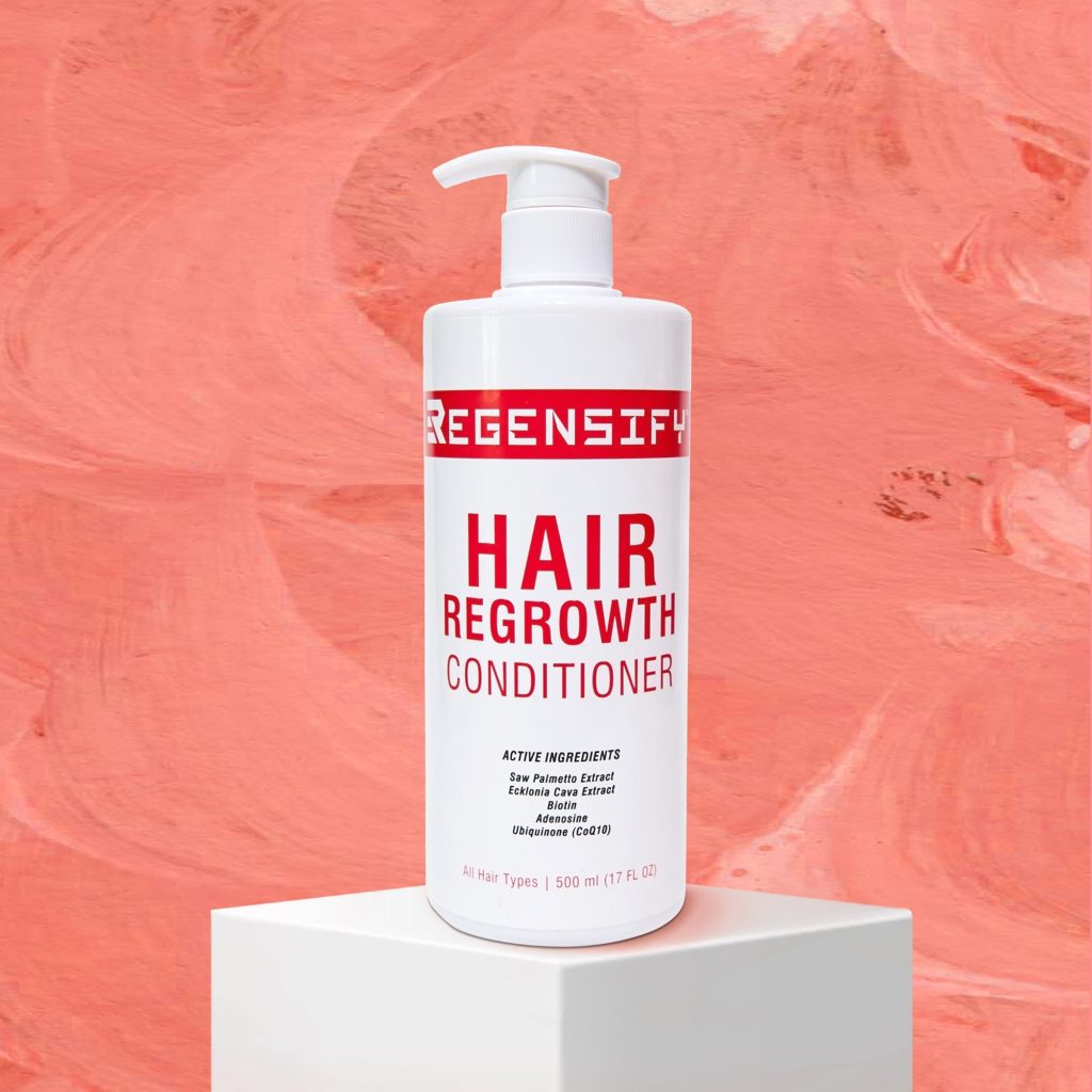 REGENSIFY Hair Regrowth Conditioner 500 ml [Adenosine and Coenzyme Q10 Conditioner with Biotin & DHT Blockers]