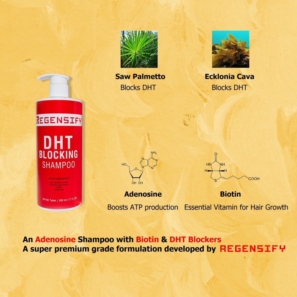 REGENSIFY Adenosine Shampoo with Biotin & DHT Blockers
