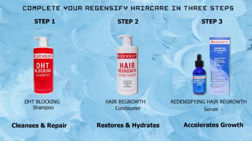 Complete your REGENSIFY haircare in three steps