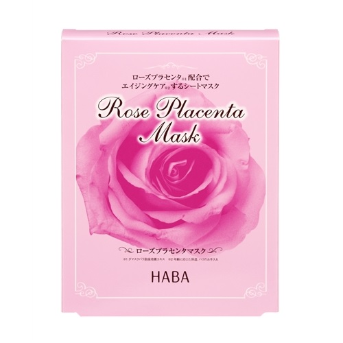 HABA Rose Placenta Mask