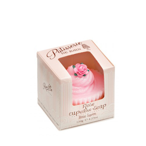 Patisserie De Bain Rose Cupcake Soap