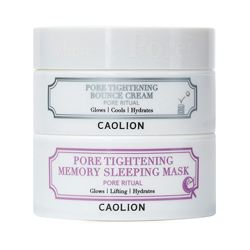 Caolion Pore Tightening Day & Night Glowing Duo