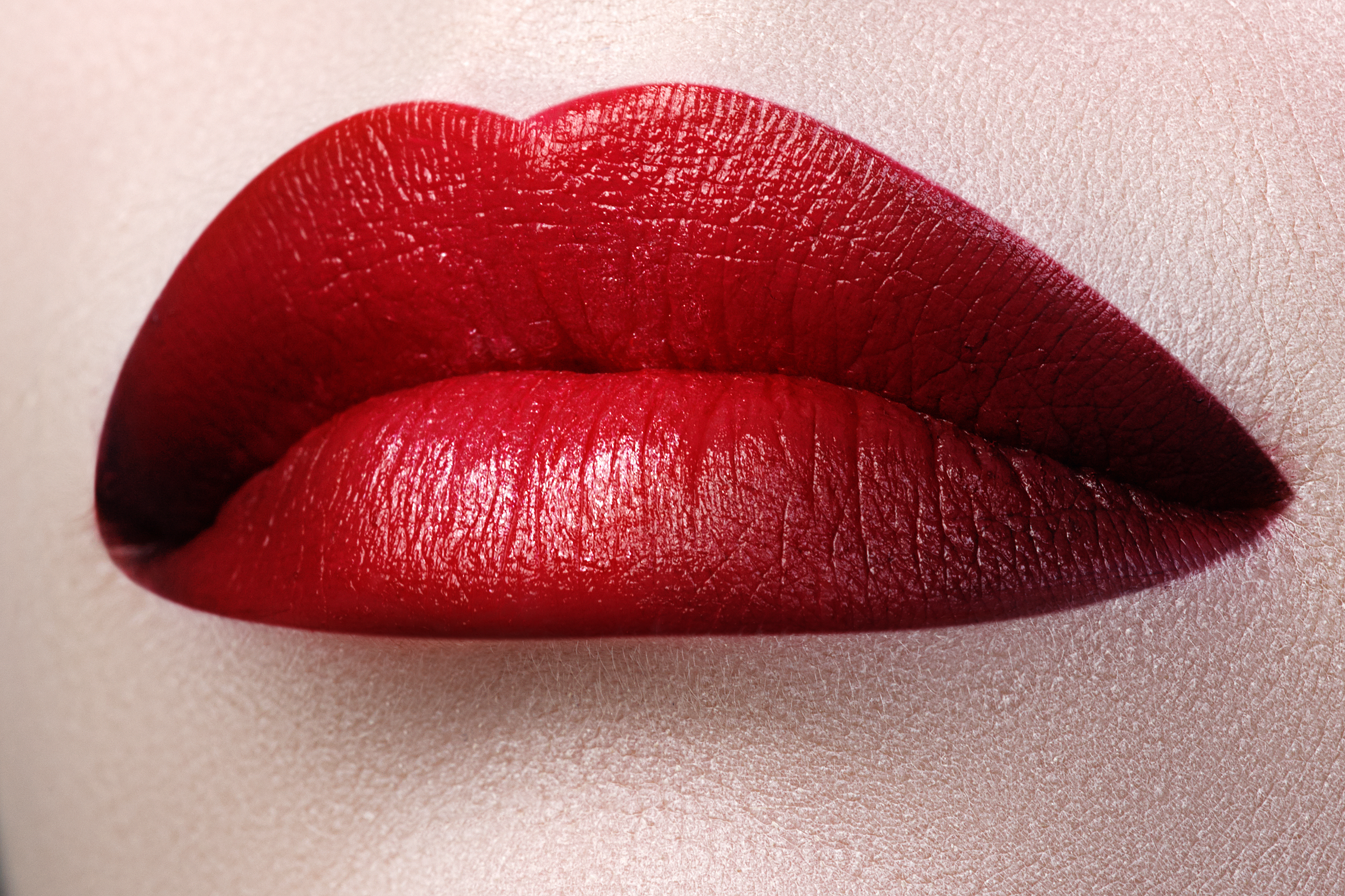 Red Ombre Lips