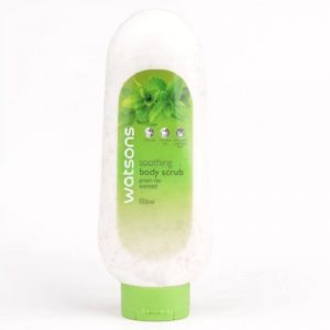 Watsons Soothing Body Scrub Green Tea Scented