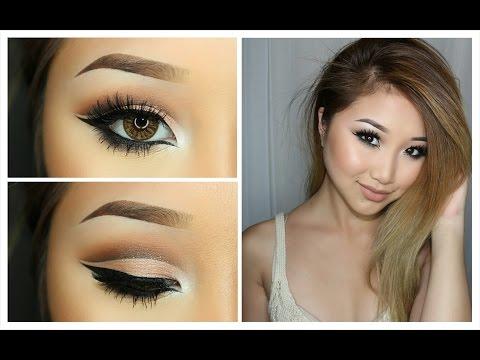 Basic Asian Eye Makeup Tutorial For Beginners - Tutorial Pics
