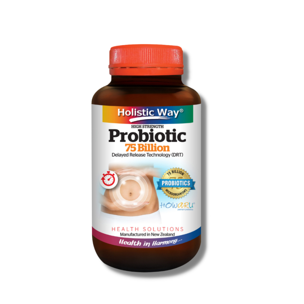Holistic Way Probiotic 75 Billion (30 Vegetarian Capsules)