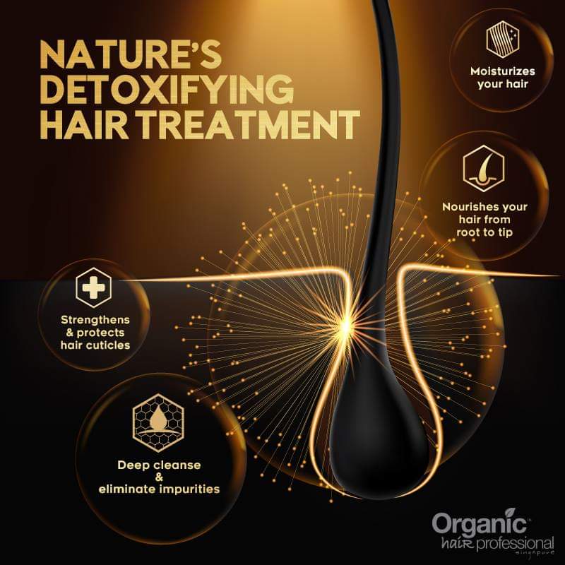 Organic Hair Regrowth Solutions - Organic Hair Detoz Treatmen 