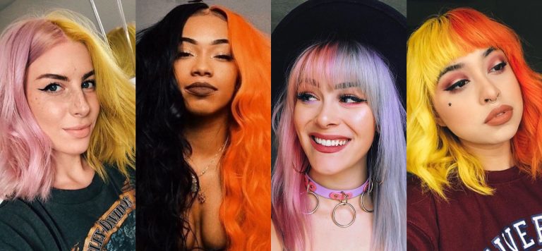13 Unique Half And Half Hair Colours Are You Daring Enough