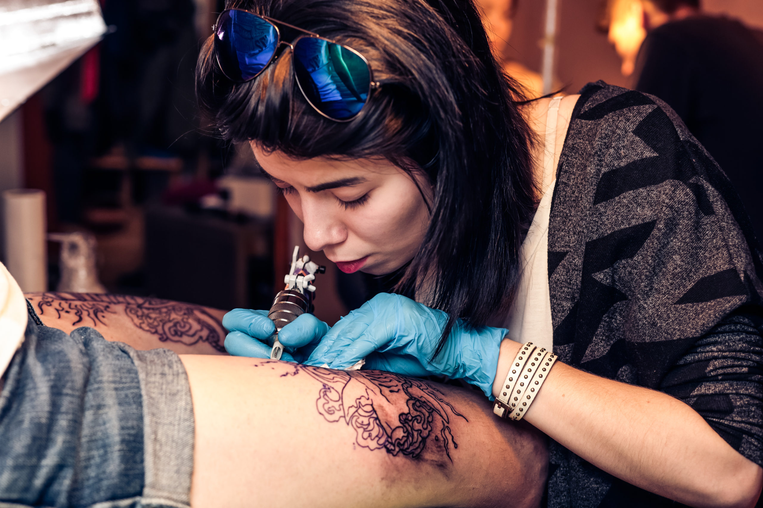 How Seouls Largest Tattoo Shop Is Changing an Illegal Industry  Allure
