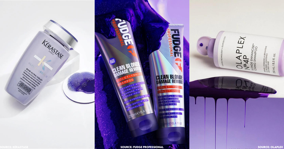 Hair Tones Say Blonde NO Brassy, To Your Purple Warm Shampoo: In