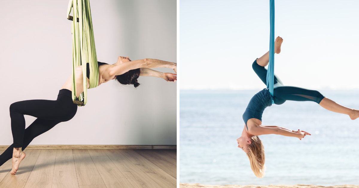The Aerial Yoga Sequence: 9 Poses to Defy Gravity | Yoga Sequences