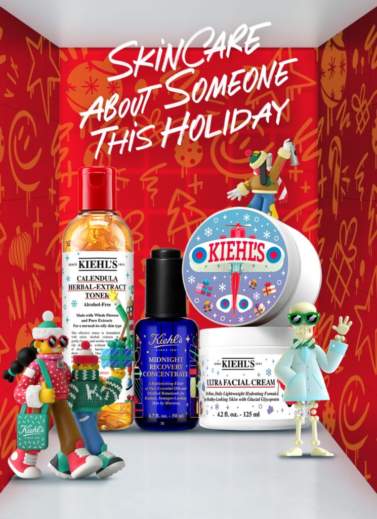 Kiehl’s Partners With Animation Studio, Made by Radio, For the 2022 Exclusive Holiday Collection